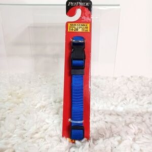 New Adjustable Dog Collar - Blue
